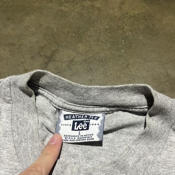 Vintage 90s Ohio State Buckeyes Grey Embroidered Shirt - Picture 3 of 3